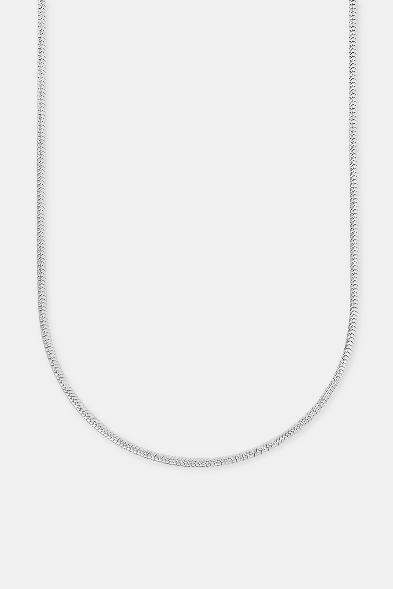 Polierte runde Franco-Kette – 3 mm